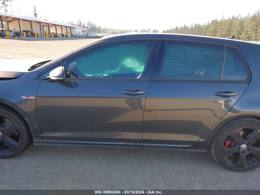 2017 VOLKSWAGEN GOLF GTI AUTOBAHN 4-DOOR/S 4-DOOR/SE 4-DOOR/SPORT 4-DOOR - 3VW447AU1HM026046