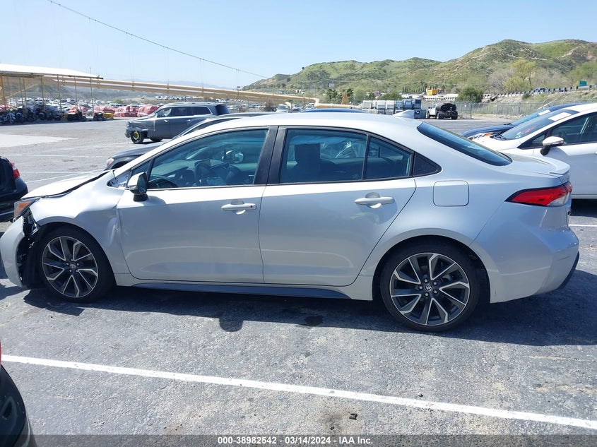 2022 TOYOTA COROLLA SE - 5YFS4MCE6NP106557