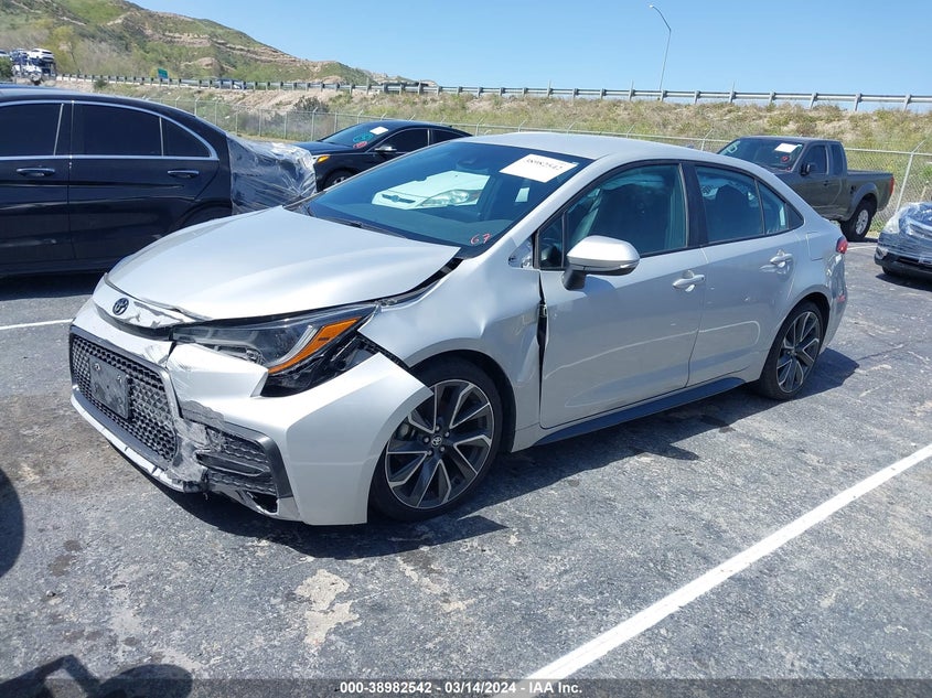2022 TOYOTA COROLLA SE - 5YFS4MCE6NP106557