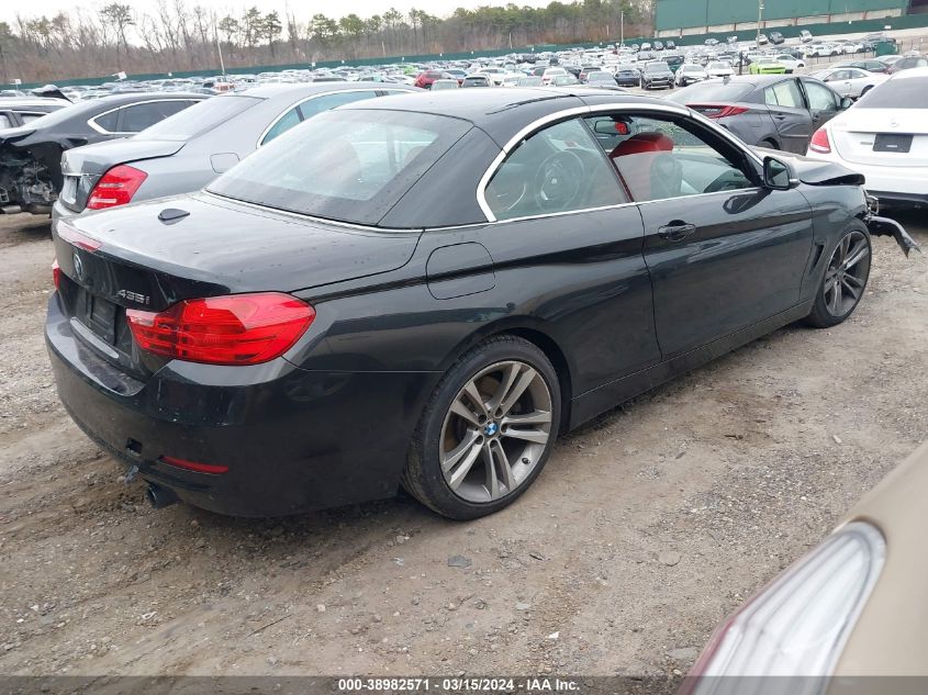 2016 BMW 435I VIN: WBA3T3C57G5A41722 Lot: 38982571