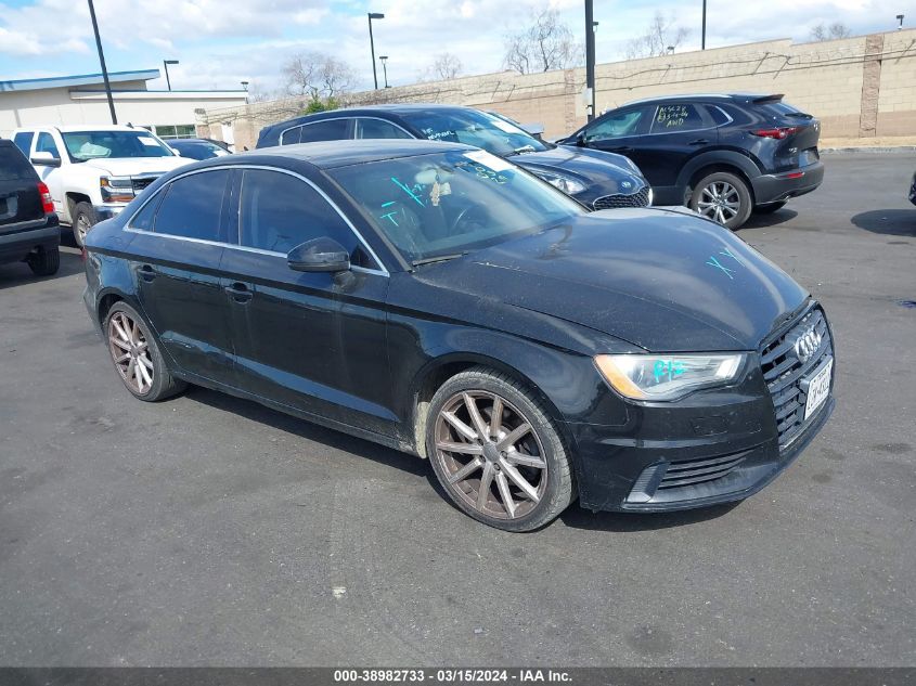 2015 Audi A3 1.8T Premium VIN: WAUCCGFF1F1075847 Lot: 38982733