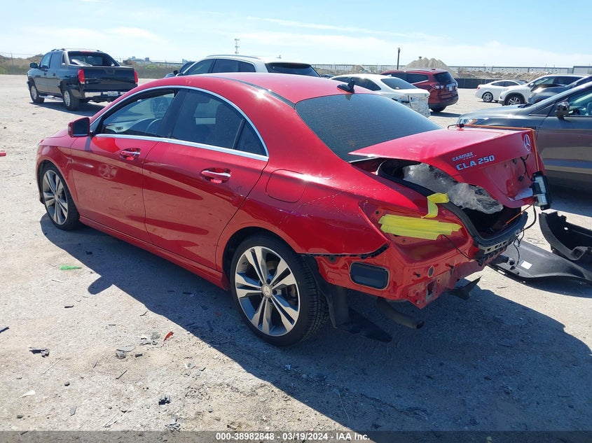 2017 Mercedes-Benz Cla 250 VIN: WDDSJ4EBXHN424832 Lot: 38982848