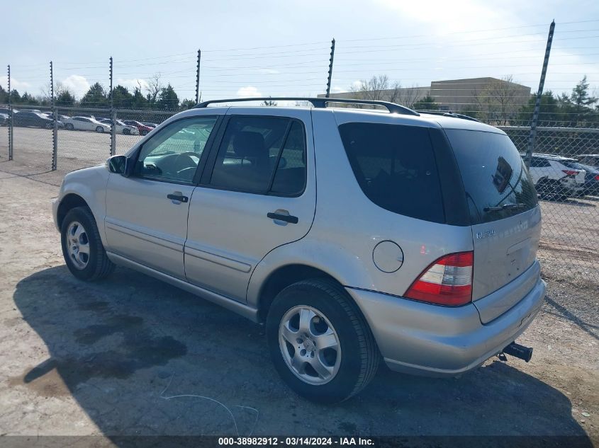 4JGAB54E82A347151 2002 Mercedes-Benz Ml 320