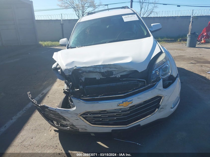 VIN 2GNALCEK4H1543284 2017 CHEVROLET EQUINOX LT