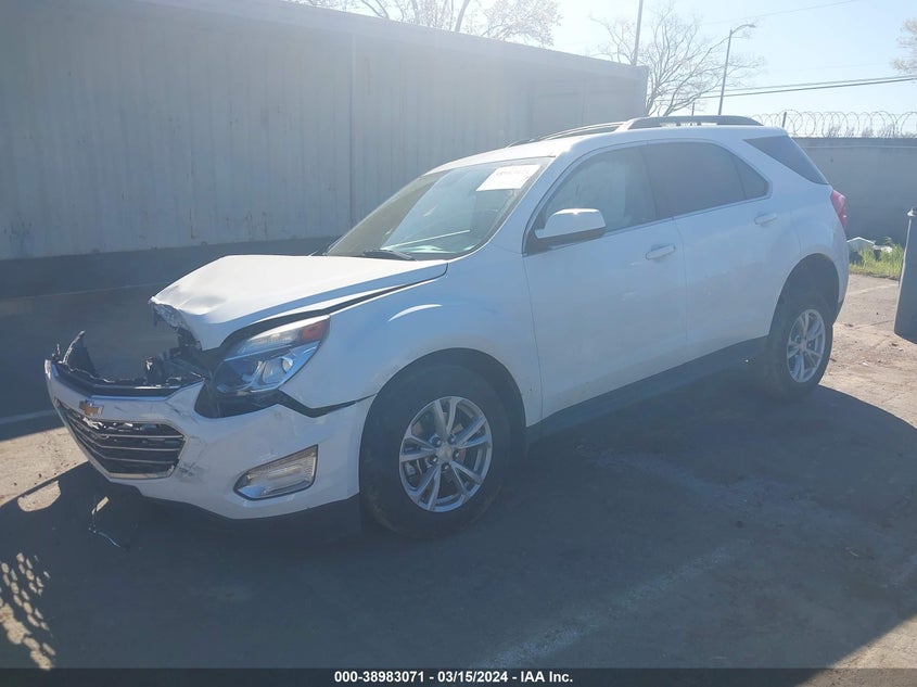 VIN 2GNALCEK4H1543284 2017 CHEVROLET EQUINOX LT