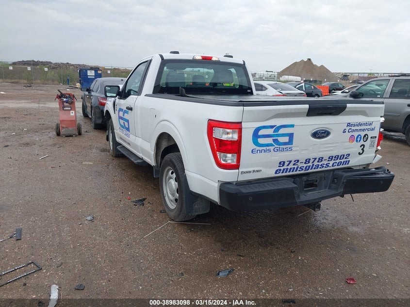 VIN 1FTMF1C54PKF11268 2023 FORD F-150 XL