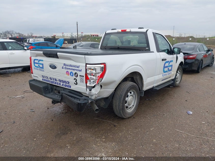 VIN 1FTMF1C54PKF11268 2023 FORD F-150 XL