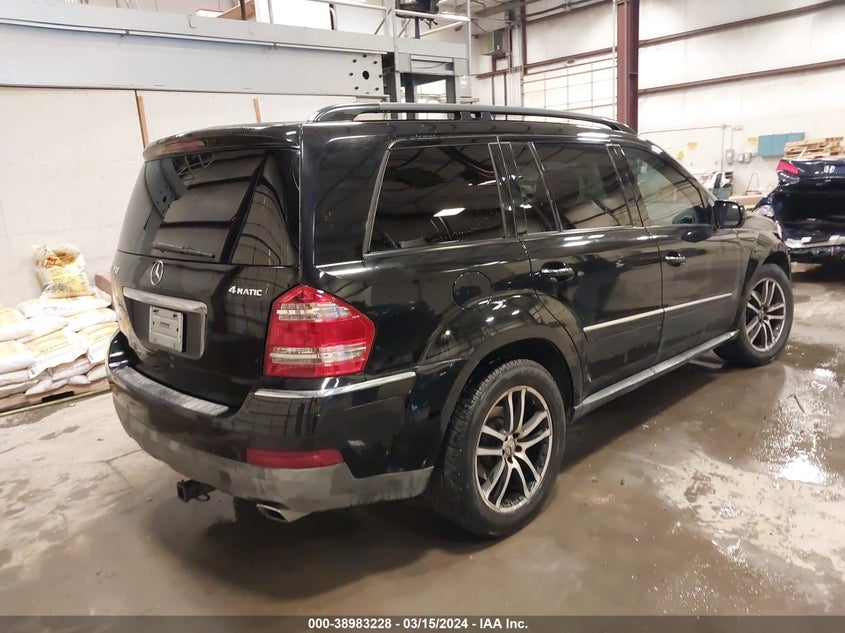 2009 Mercedes-Benz Gl 450 4Matic VIN: 4JGBF71E89A507760 Lot: 38983228
