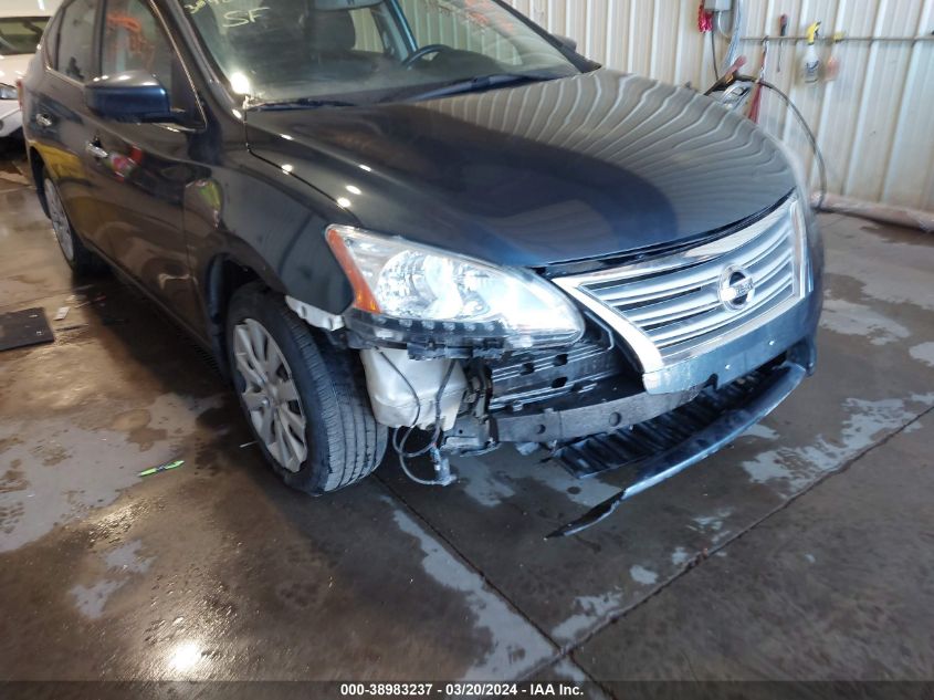 2015 Nissan Sentra Sv VIN: 3N1AB7AP1FL687524 Lot: 38983237