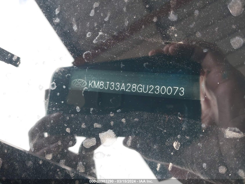 2016 HYUNDAI TUCSON LIMITED/SPORT AND ECO/SE - KM8J33A28GU230073