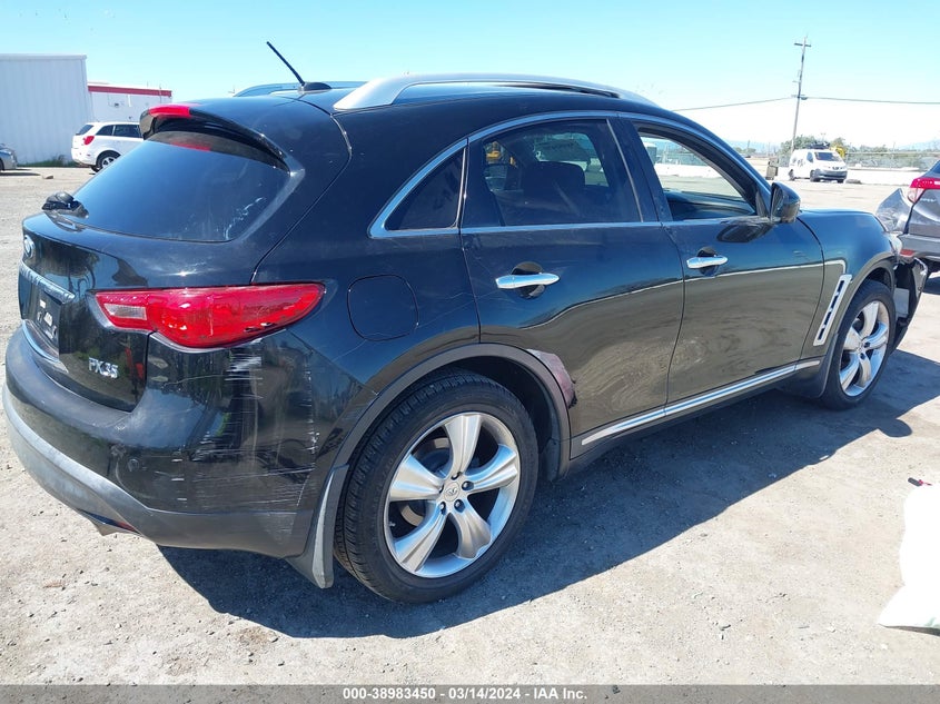 2009 Infiniti Fx35 VIN: JNRAS18WX9M152306 Lot: 38983450