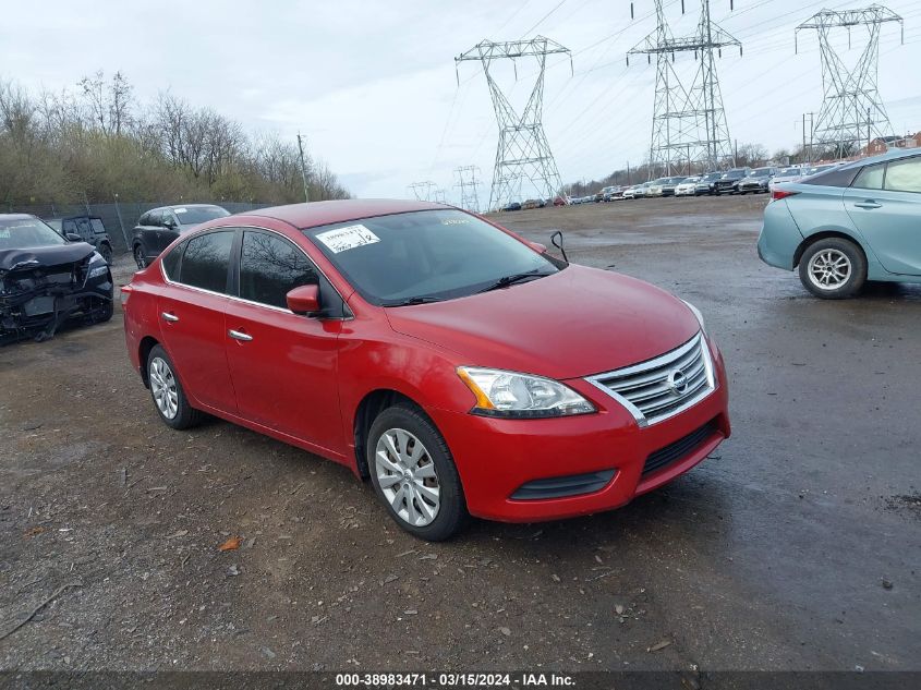 3N1AB7AP5EL678078 | 2014 NISSAN SENTRA