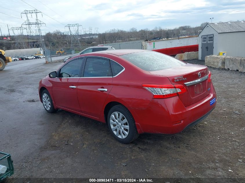 3N1AB7AP5EL678078 | 2014 NISSAN SENTRA