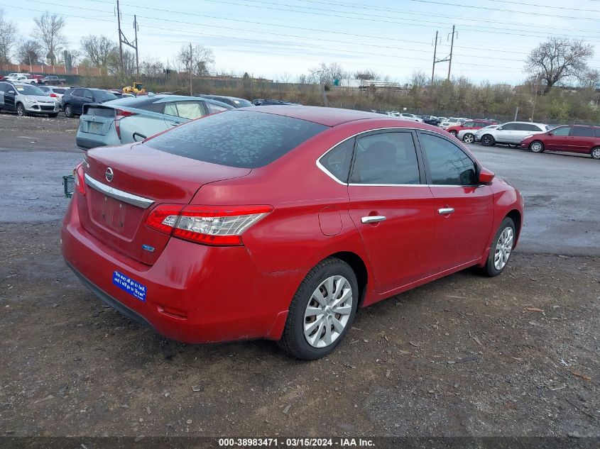 3N1AB7AP5EL678078 | 2014 NISSAN SENTRA