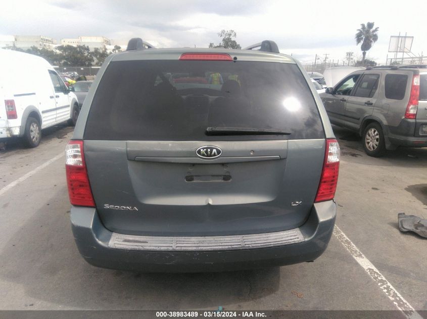 2008 Kia Sedona Lx VIN: KNDMB233886254495 Lot: 40718257