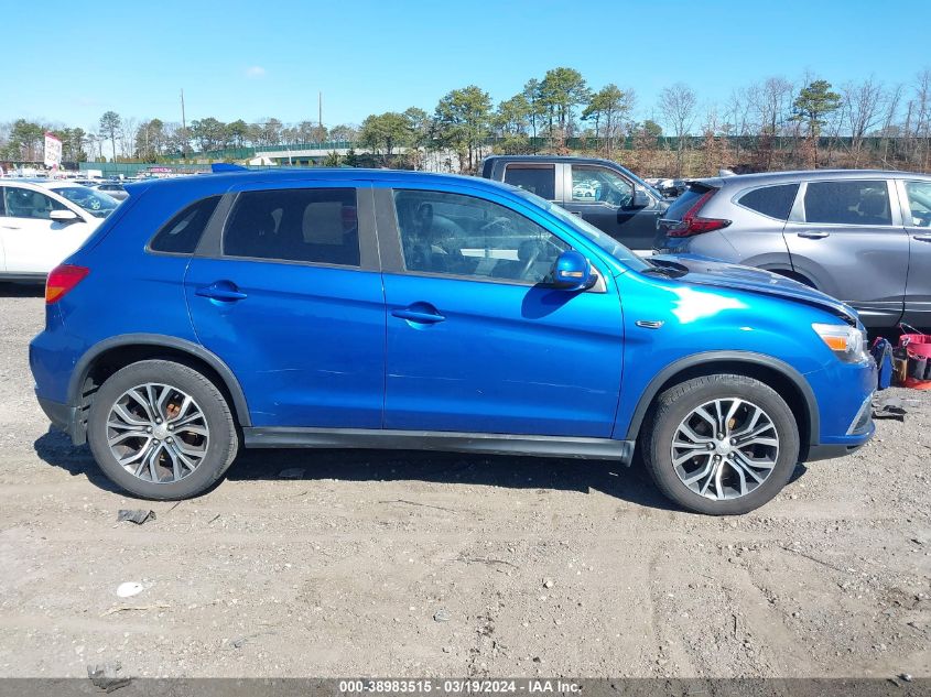 2019 Mitsubishi Outlander Sport 2.0 Es/2.0 Le/2.0 Se/2.0 Sp VIN: JA4AR3AU9KU015762 Lot: 38983515