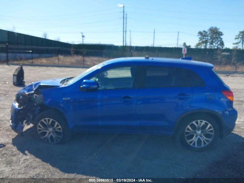 2019 Mitsubishi Outlander Sport 2.0 Es/2.0 Le/2.0 Se/2.0 Sp VIN: JA4AR3AU9KU015762 Lot: 38983515