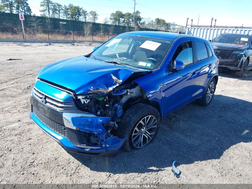 2019 Mitsubishi Outlander Sport 2.0 Es/2.0 Le/2.0 Se/2.0 Sp VIN: JA4AR3AU9KU015762 Lot: 38983515