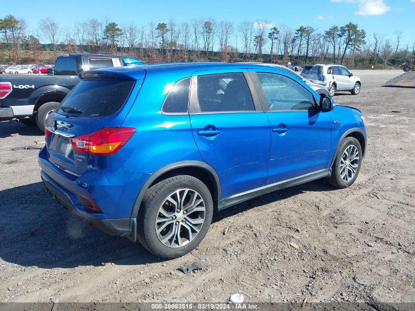 2019 Mitsubishi Outlander Sport 2.0 Es/2.0 Le/2.0 Se/2.0 Sp VIN: JA4AR3AU9KU015762 Lot: 38983515