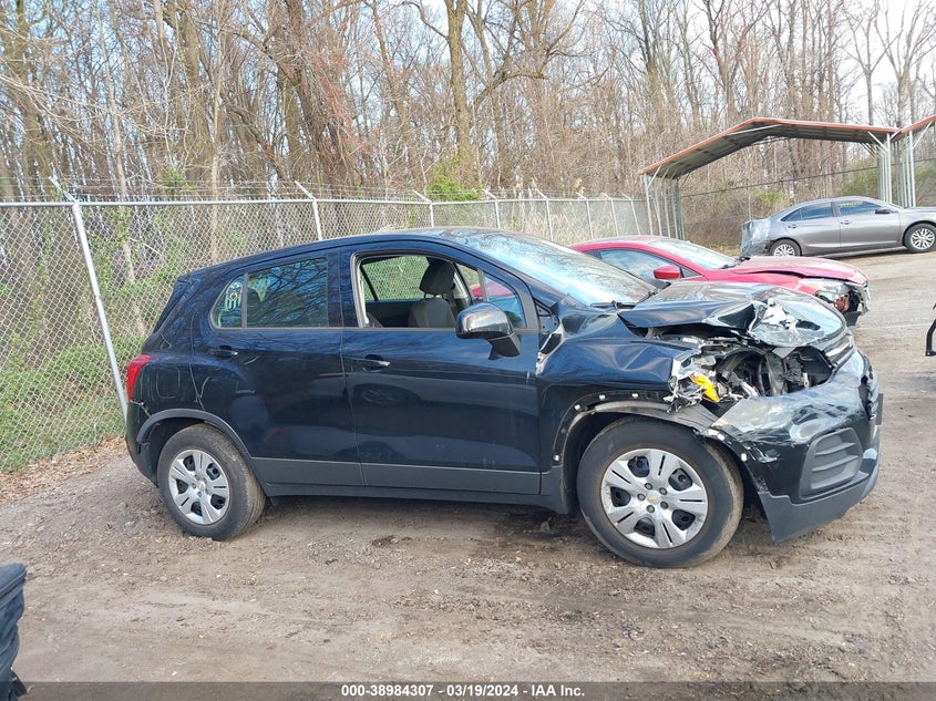 2017 CHEVROLET TRAX LS - 3GNCJKSB0HL283106