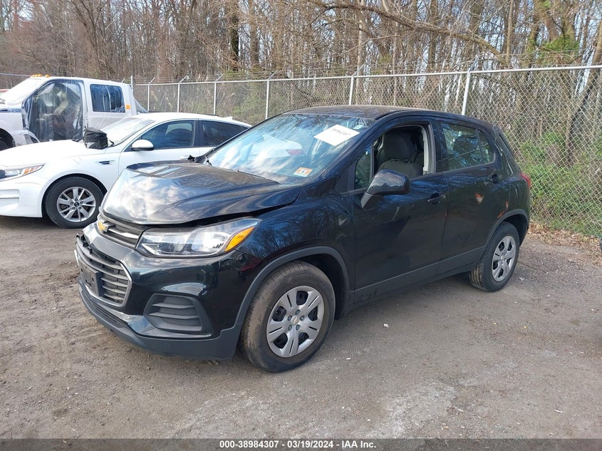 2017 CHEVROLET TRAX LS - 3GNCJKSB0HL283106