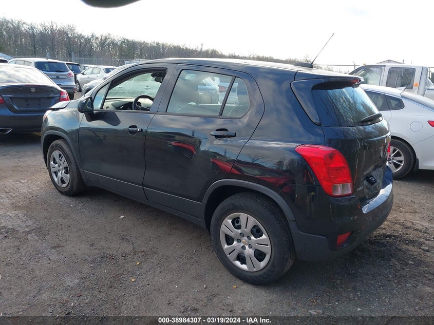 2017 CHEVROLET TRAX LS - 3GNCJKSB0HL283106