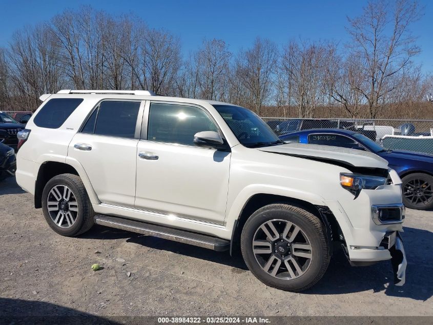 2020 Toyota 4Runner Limited VIN: JTEBU5JR9L5806686 Lot: 38984322