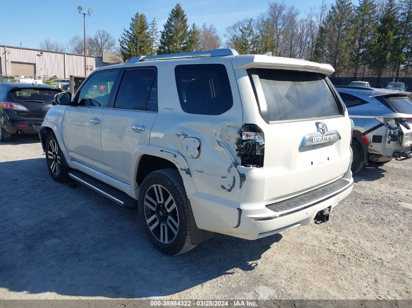 2020 Toyota 4Runner Limited VIN: JTEBU5JR9L5806686 Lot: 38984322