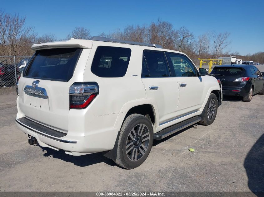 2020 Toyota 4Runner Limited VIN: JTEBU5JR9L5806686 Lot: 38984322