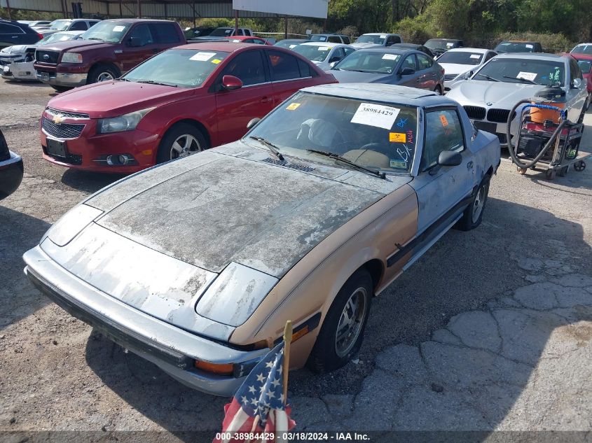 1983 Mazda Rx7 VIN: JM1FB3318D0737320 Lot: 38984429