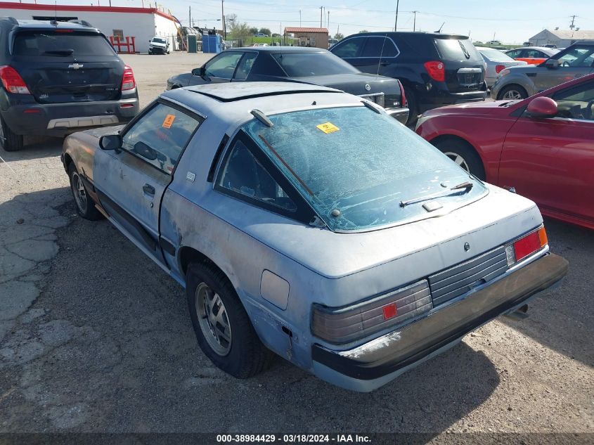 1983 Mazda Rx7 VIN: JM1FB3318D0737320 Lot: 38984429