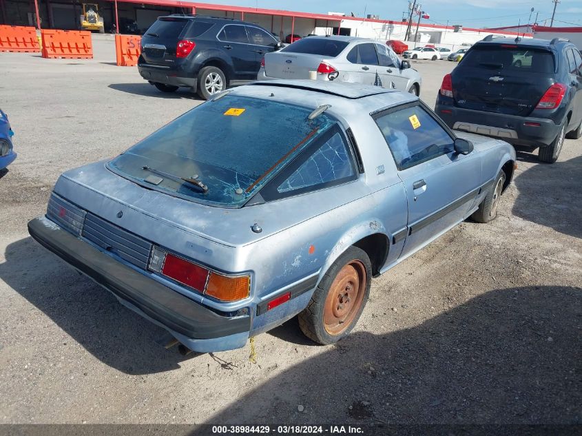 1983 Mazda Rx7 VIN: JM1FB3318D0737320 Lot: 38984429