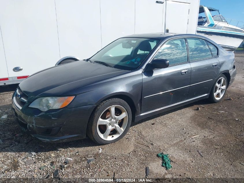 4S3BL616997220778 | 2009 SUBARU LEGACY