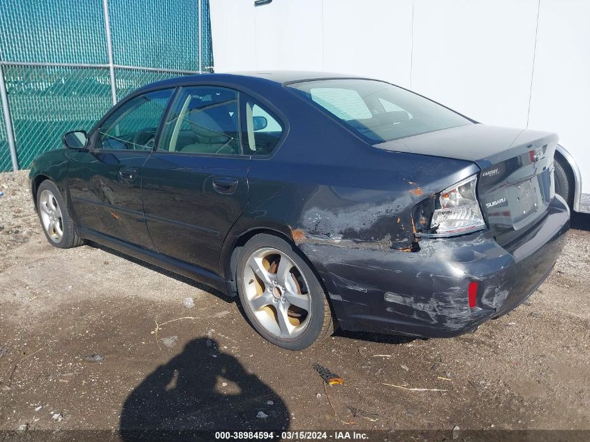 4S3BL616997220778 | 2009 SUBARU LEGACY