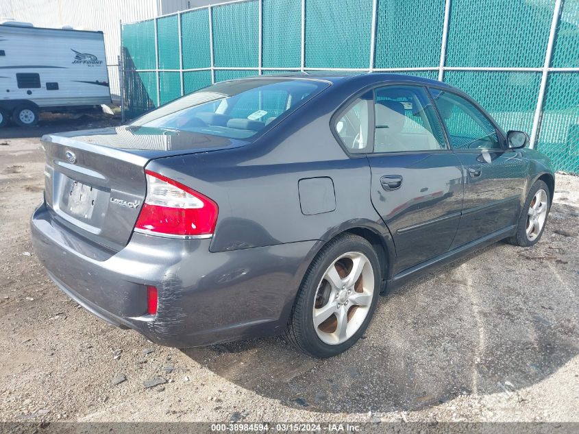 4S3BL616997220778 | 2009 SUBARU LEGACY