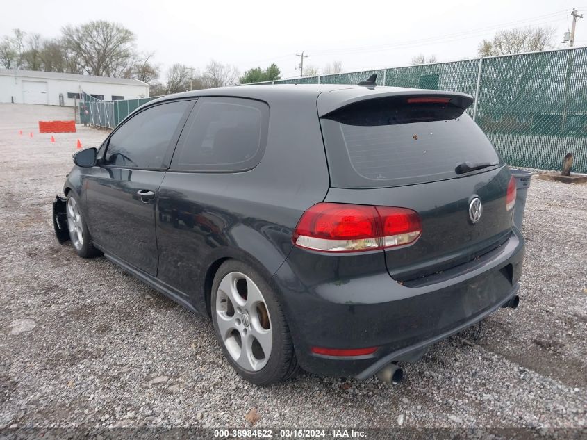 2011 Volkswagen Gti 2-Door VIN: WVWEV7AJ1BW070128 Lot: 38984622