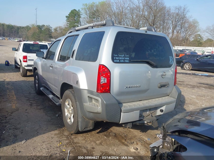 2010 Nissan Xterra S VIN: 5N1AN0NU9AC504186 Lot: 38984627