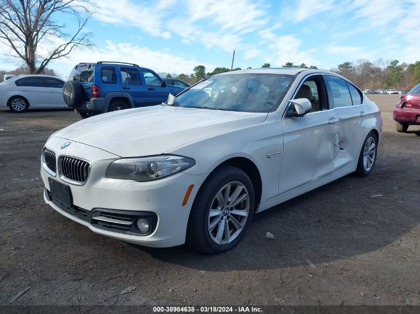 2015 BMW 528I xDrive VIN: WBA5A7C58FD624596 Lot: 38984638