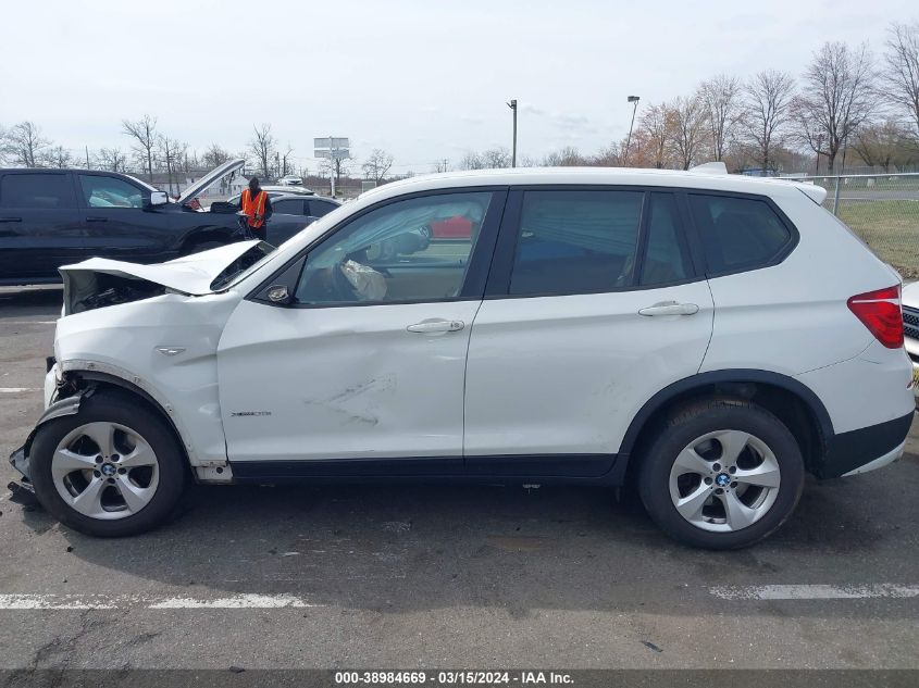 2012 BMW X3 xDrive28I VIN: 5UXWX5C59CL724071 Lot: 38984669