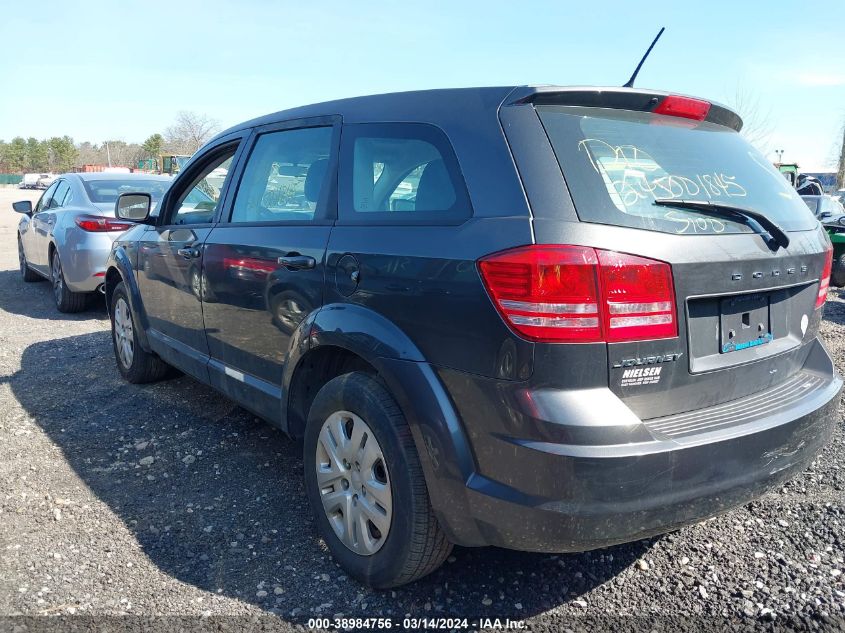 2015 Dodge Journey American Value Pkg VIN: 3C4PDCABXFT605854 Lot: 38984756