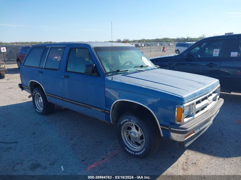 1993 Chevrolet Blazer S10 VIN: 1GNCS13Z8P2185539 Lot: 38984763