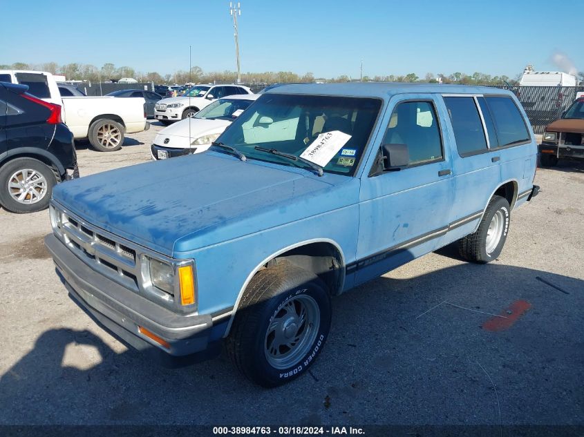 1993 Chevrolet Blazer S10 VIN: 1GNCS13Z8P2185539 Lot: 38984763