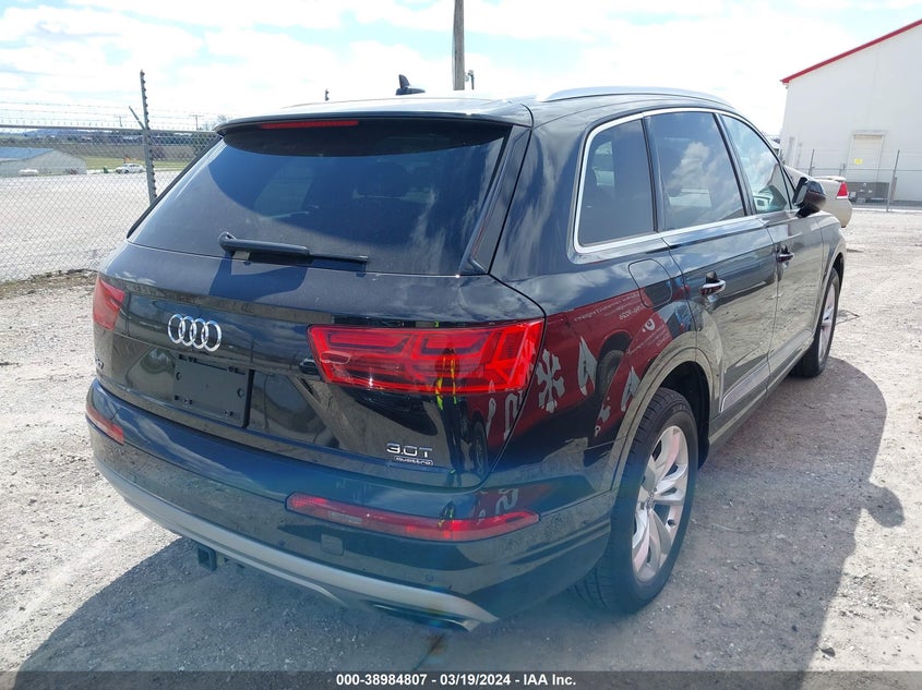 2017 AUDI Q7 3.0T PREMIUM - WA1LAAF75HD020571