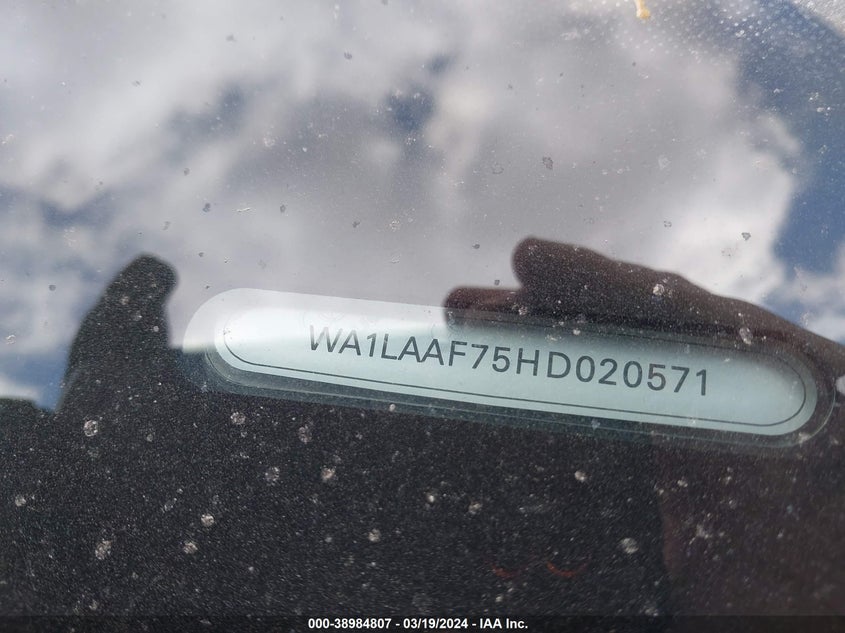 2017 AUDI Q7 3.0T PREMIUM - WA1LAAF75HD020571