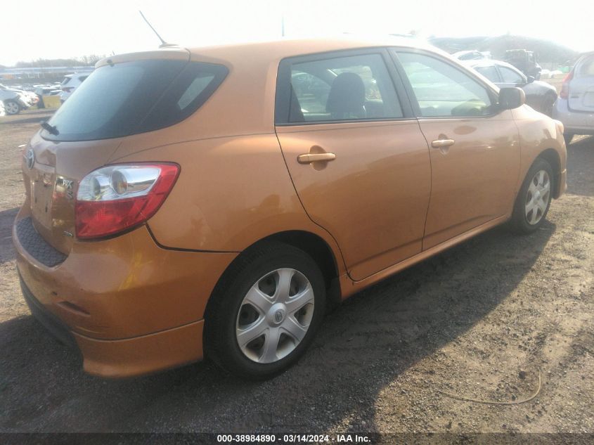 2009 Toyota Matrix S VIN: 2T1LE40E59C004131 Lot: 38984890