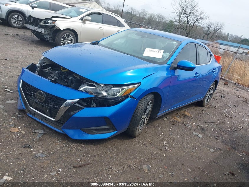 VIN 3N1AB8CV4PY248128 2023 NISSAN SENTRA SV XTRONIC CVT
