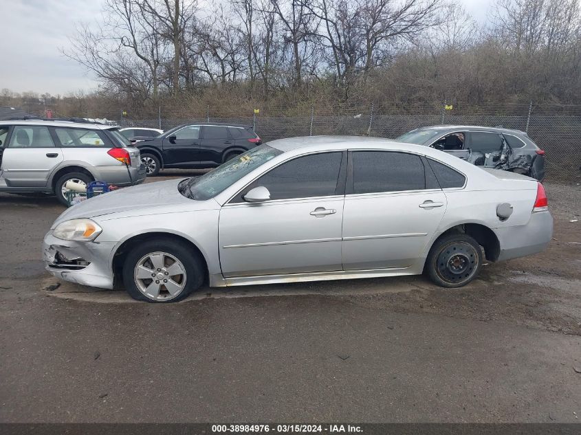 2011 Chevrolet Impala Ls VIN: 2G1WF5EK6B1305230 Lot: 38984976