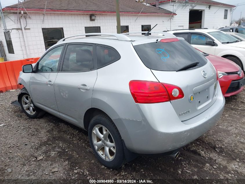 2009 Nissan Rogue Sl VIN: JN8AS58V19W449939 Lot: 38984980