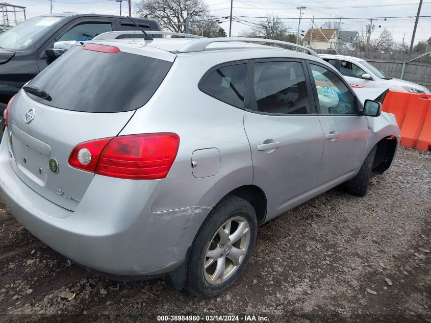 2009 Nissan Rogue Sl VIN: JN8AS58V19W449939 Lot: 38984980