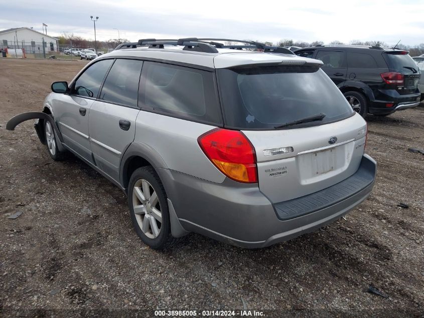 4S4BP61C977334153 2007 Subaru Outback 2.5I